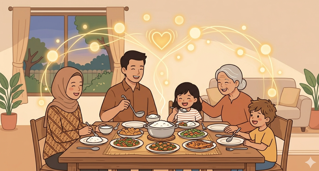 Tradisi Makan Malam Bersama: Kekuatan Sederhana yang Mampu Mempererat Ikatan Emosional Keluarga